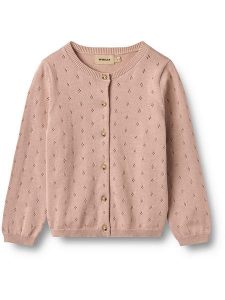 Wheat Kardigan "Maia" w kolorze jasnoróżowym rozmiar: 98. Różowe kardigany Wheat, z bawełny. Za 96,14 zł.