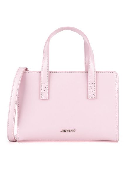 JENNY Torebka JNY-M-006-07 Różowy. Czerwone torebki klasyczne Jenny, bez wzorów, bez dodatków. Za 109,99 zł.