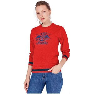 Jimmy Sanders Bluza Damska L Czerwona. Bluzy marki Jimmy Sanders. Za 109,00 zł.