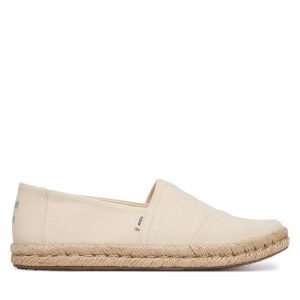 Espadryle Toms. Brązowe espadryle Toms, bez wzorów, bez obcasa. Za 319,99 zł.