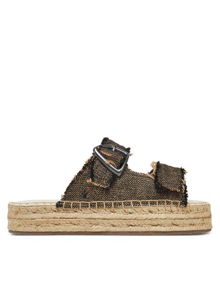 EMU Australia Espadryle Ayers W13168 Czarny. Czarne espadryle EMU Australia, bez wzorów, z materiału, bez obcasa. Za 359,99 zł.