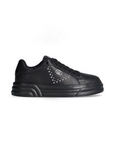 Liu Jo Skórzane sneakersy w kolorze czarnym rozmiar: 39. Czarne trampki Liu Jo, bez wzorów, bez zapięcia. Za 384,71 zł.