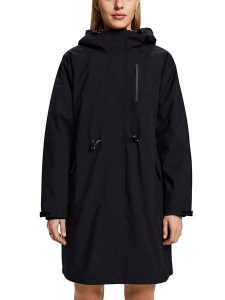 ESPRIT Parka w kolorze czarnym rozmiar: S. Czarne płaszcze ESPRIT, s, bez wzorów, bez kaptura. Za 452,45 zł.