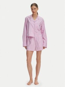 Polo Ralph Lauren Piżama 4P8010 Żółty Regular Fit. Żółte piżamy Polo Ralph Lauren, bez wzorów, z bawełny, bez ramiączek. Za 702,99 zł.