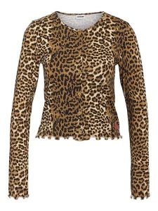 Noisy may Kardigan "Molly" w kolorze karmelowo-czarnym rozmiar: S. Brązowe kardigany Noisy may, z bawełny. Za 74,63 zł.