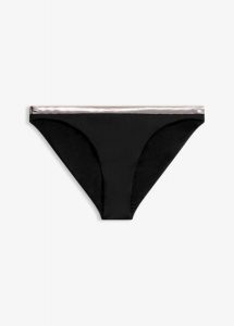 Figi bikini. Czarne figi bonprix, bez wzorów. Za 19,99 zł.