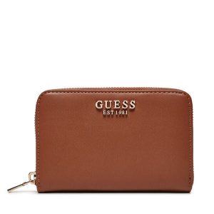 Portfel Guess. Brązowe portfele Guess, z aplikacjami. Za 169,99 zł.