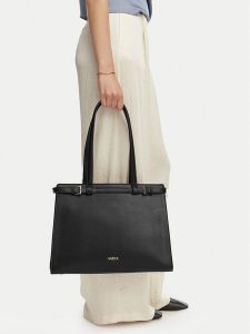 MEXX Torebka EO-MEXX-S-023-09 Czarny. Czarne torebki klasyczne Mexx, bez wzorów, ze skóry, bez dodatków. Za 299,99 zł.