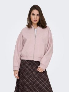 ONLY Kurtka "Elba" w kolorze jasnoróżowym rozmiar: XS. Różowe kurtki ONLY, xs, bez wzorów, bez kaptura. Za 165,99 zł.