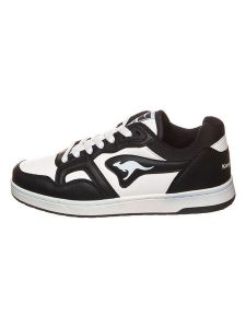 Kangaroos Sneakersy w kolorze czarno-białym rozmiar: 38. Białe trampki KangaROOS, bez wzorów, bez zapięcia. Za 114,17 zł.