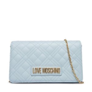 Torebka LOVE MOSCHINO. Niebieskie torebki klasyczne LOVE MOSCHINO, bez wzorów, bez dodatków. Za 639,99 zł.