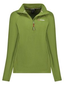 ANAPURNA Bluza polarowa "Tonneau" w kolorze zielonym rozmiar: S. Zielone bluzy ANAPURNA, s, bez wzorów, z polaru, bez kaptura. Za 91,99 zł.