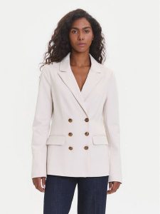Guess Marynarka W5YN39 KCMU2 Écru Regular Fit. Marynarki i żakiety Guess, l, z aplikacjami, z syntetyku. Za 459,99 zł.