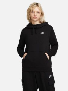 Nike Sportswear Bluza w kolorze czarnym rozmiar: M. Czarne bluzy Nike Sportswear, m, bez wzorów, z kapturem. Za 210,81 zł.