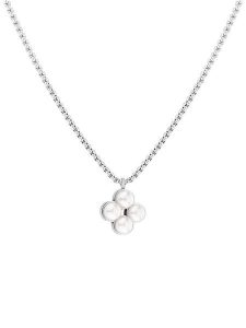 Tamaris Naszyjnik z elementem ozdobnym - dł. 45 cm rozmiar: onesize. Szare naszyjniki Tamaris, z perłą, ze stali. Za 131,43 zł.