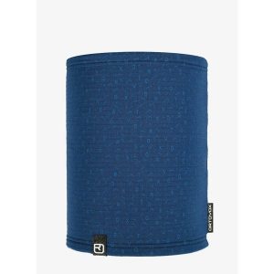 Komin Ortovox Fleece Light Grid Neckwarmer - petrol blue. Niebieskie szaliki ORTOVOX, bez wzorów. Za 151,99 zł.