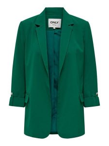 ONLY Marynarka Leila 15310948 Zielony Loose Fit. Zielone marynarki i żakiety ONLY, bez wzorów, z syntetyku. Za 119,99 zł.
