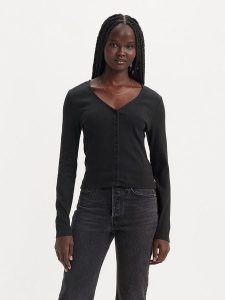 Levi's Kardigan w kolorze czarnym rozmiar: L. Czarne kardigany Levi's®, z bawełny. Za 101,94 zł.