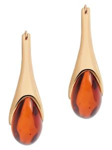 TATUUM Kolczyki w kolorze złotym rozmiar: onesize. Brązowe kolczyki Tatuum, metalowe. Za 34,99 zł.