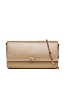 MICHAEL Michael Kors Torebka Mona 30H3G8OC3M Złoty. Żółte torebki klasyczne MICHAEL Michael Kors, bez wzorów, ze skóry, bez dodatków. Za 589,99 zł.