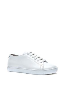 Comfortfusse Skórzane sneakersy w kolorze białym rozmiar: 37. Białe trampki Comfortfüße, bez wzorów, ze skóry, bez zapięcia. Za 241,56 zł.