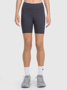 4F Legginsy w kolorze antracytowym rozmiar: S. Czarne legginsy 4f, bez wzorów, z bawełny, z podwyższonym stanem. Za 39,31 zł.