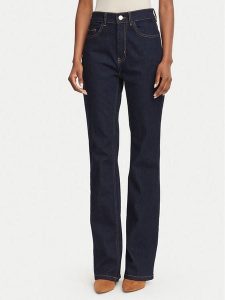 Marella Jeansy 2625186071 Granatowy Flare Fit. Niebieskie jeansy Marella, bez wzorów, z bawełny. Za 479,99 zł.