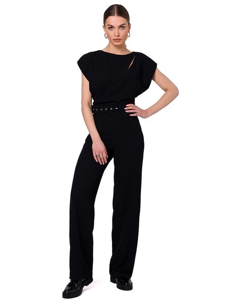 Stylove Kombinezon w kolorze czarnym rozmiar: L. Czarne kombinezony Stylove, l, bez wzorów, z tkaniny, bez kołnierzyka, bez ramiączek. Za 189,95 zł.