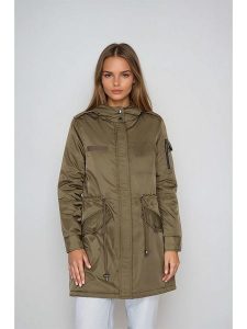 Steve Madden Parka w kolorze khaki rozmiar: XL. Brązowe płaszcze Steve Madden, xl, bez wzorów, bez kaptura. Za 173,99 zł.