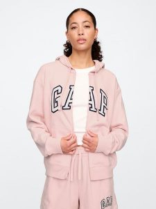 GAP Bluza w kolorze jasnoróżowym rozmiar: XL. Różowe bluzy GAP, xl, bez wzorów, bez kaptura. Za 127,05 zł.
