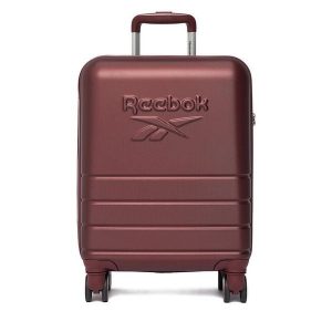 Walizka kabinowa Reebok. Czerwone walizki Reebok, bez wzorów. Za 259,99 zł.