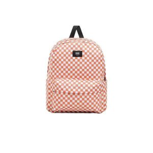 Plecak sportowy szkolny Vans OLD SKOOL CHECK. Brązowe plecaki Vans. W wyprzedaży za 165,00 zł.