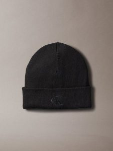 Calvin Klein Czapka Kobiety czarny, ONE SIZE. Czarne czapki Calvin Klein, bez wzorów, z wiskozy, eleganckie. Za 129,95 zł.