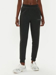 Calvin Klein Performance Spodnie dresowe 00GWS4P651 Czarny Relaxed Fit. Czarne spodnie dresowe Calvin Klein Performance, m, bez wzorów, z dresówki. Za 189,99 zł.