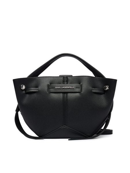 KARL LAGERFELD Torebka B3W30280 Czarny. Czarne torebki klasyczne KARL LAGERFELD, bez wzorów, ze skóry, bez dodatków. Za 649,99 zł.