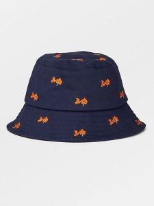 Becksöndergaard Kapelusz "Floana" w kolorze granatowym rozmiar: M/L. Niebieskie kapelusze Becksöndergaard, bez wzorów, z bawełny. Za 85,95 zł.