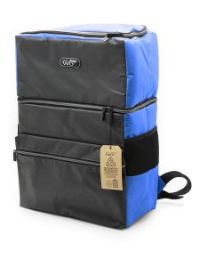WD lifestyle Plecak termiczny w kolorze czarno-niebieskim - 20 l rozmiar: onesize. Czarne plecaki WD lifestyle. Za 55,95 zł.