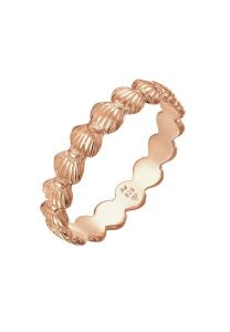 Elli Damska obrączka muszla morska plaża lato w srebrze 925 Sterling Silver Pierścionki 1 ct Damski. Szare pierścionki Elli, srebrne. Za 263,99 zł.