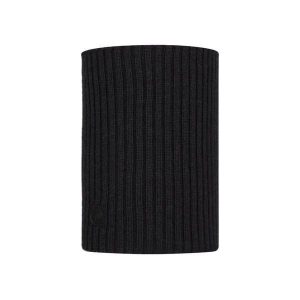 Komin zimowy z wełny merino Buff Merino Wool. Czarne szaliki Buff, na zimę, bez wzorów, z wełny. Za 239,90 zł.