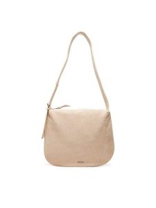 DeeZee Torebka C-DZE-S-009-08 Beżowy. Brązowe listonoszki DeeZee, bez wzorów, z materiału, bez dodatków. Za 119,99 zł.