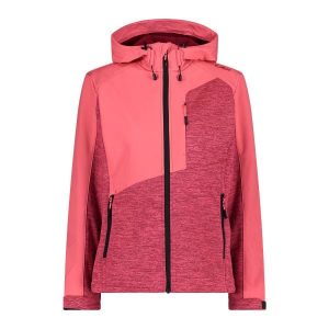 Damska kurtka wodoodporna CMP. Czerwone kurtki CMP, bez wzorów, bez kaptura. W wyprzedaży za 451,85 zł.