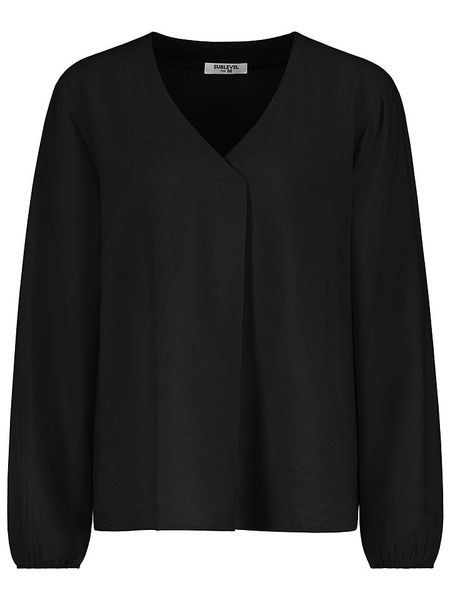 Sublevel Bluzka w kolorze czarnym rozmiar: L. Czarne bluzki Sublevel, l, bez wzorów, bez kołnierzyka, bez ramiączek. Za 91,99 zł.