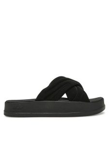 Puma Klapki Leadcat Platform 400340 01 Czarny. Czarne klapki Puma, bez wzorów, z nubiku, bez obcasa. Za 192,99 zł.