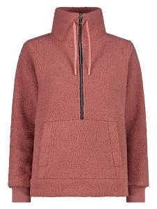 CMP Bluza polarowa w kolorze czerwonym rozmiar: 48. Czerwone bluzy CMP, s, bez wzorów, z materiału, bez kaptura. Za 154,45 zł.