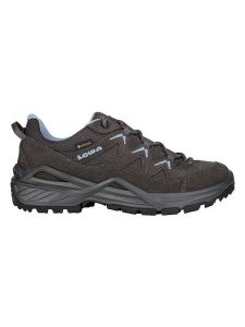 LOWA Buty turystyczne "Sirkos Evo GTX Lo Ws" w kolorze czarnym rozmiar: 41,5. Czarne buty trekkingowe Lowa, z gore-texu, bez zapięcia. Za 483,17 zł.