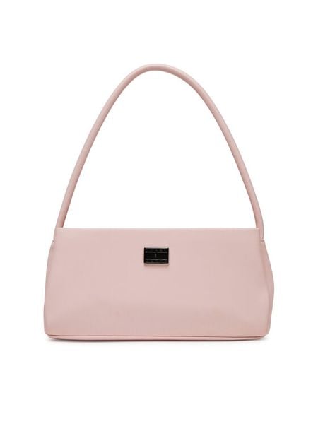 Tommy Jeans Torebka Tjw American Cool Shoulder Bag AW0AW17295 Różowy. Czerwone torebki klasyczne Tommy Jeans, bez wzorów, z jeansu, bez dodatków. Za 219,99 zł.