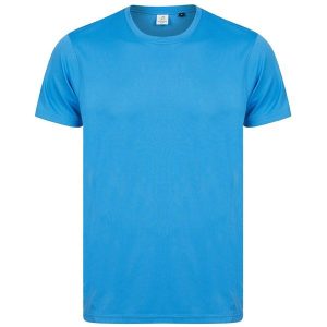 Koszulka Z Poliestru Z Recyklingu Dla Dorosłych Unisex. Czarne bluzki TOMBO, xl, bez wzorów, sportowe, bez kołnierzyka, bez ramiączek. Za 76,99 zł.
