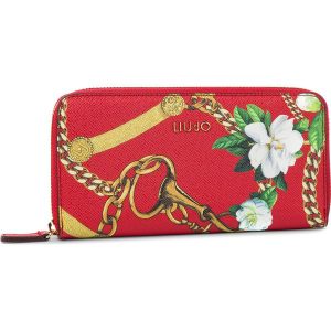 Duży Portfel Damski LIU JO - Xl Zip Around A19174 E0204 Chili Pepper 91761. Portfele marki Liu Jo. Za 299,00 zł.