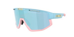 Bliz Fusion Small Sonnenbrille. Niebieskie okulary przeciwsłoneczne BLIZ, prostokątne. Za 349,99 zł.