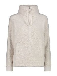 CMP Bluza polarowa w kolorze kremowym rozmiar: 46. Brązowe bluzy CMP, bez wzorów, z polaru, bez kaptura. Za 135,49 zł.